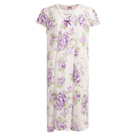 Women Nightgown Sleepwear for Women Sexy Soft Gown - Picture 5 of 7